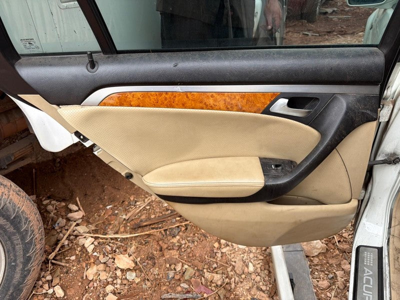 Used Rear Left Door Interior Trim Panel fits: 2005 Acura Tl Trim Panel