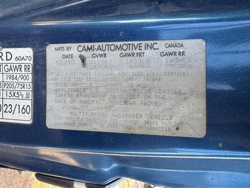 Used Automatic Transmission Assembly fits: 1993 Geo Tracker AT 4x4 Fed