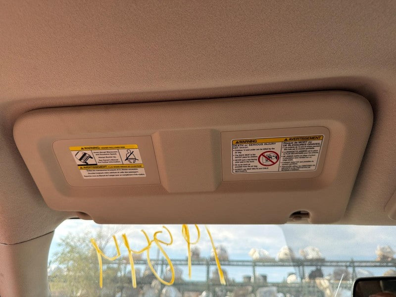 Used Left Sun Visor fits: 2018 Nissan Nv 3500 Passenger Van Left Grade