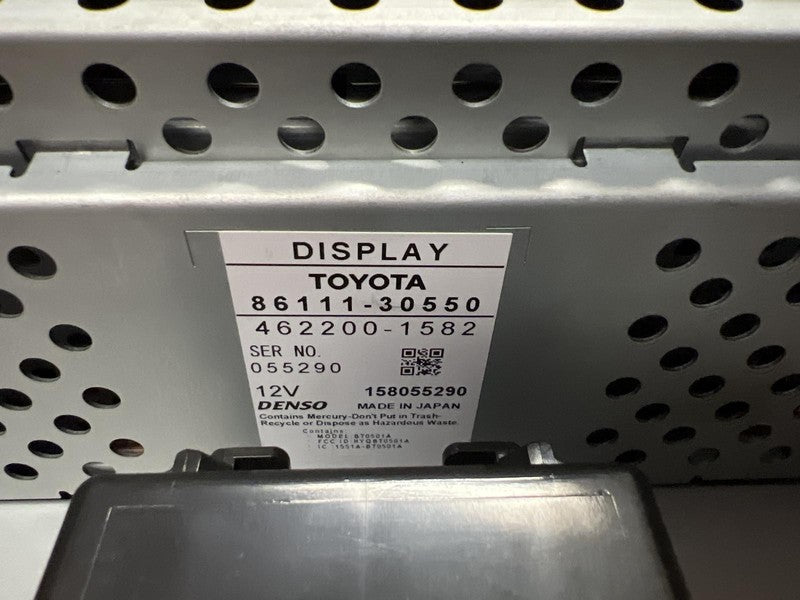 2007 LEXUS GS450H DISPLAY SCREEN W/ NAVIGATION ID#: 86111-30550